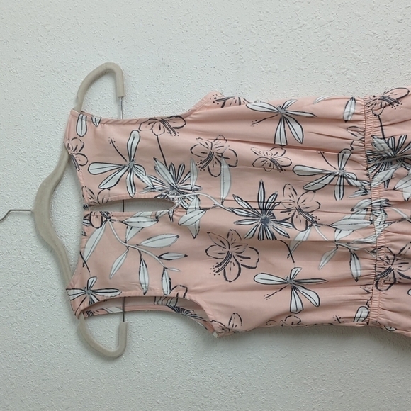 Roxy Floral Romper Size Small Lace Detail - Picture 8 of 15